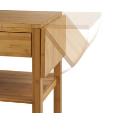 Load image into Gallery viewer, EcoStorage Kitchen Cart with Drop Leafs | Bamboo