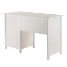 Load image into Gallery viewer, Winsome Wood Delta Home Office Writing Desk in White