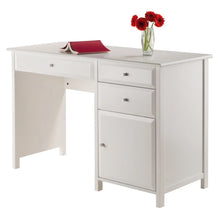 Load image into Gallery viewer, Winsome Wood Delta Home Office Writing Desk in White