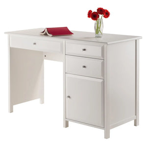 Winsome Wood Delta Home Office Writing Desk in White