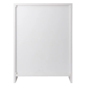 Winsome Wood Nova 1-Drawer Storage Cabinet in White