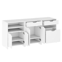 Load image into Gallery viewer, Winsome Wood Nova 3-Pc Storage Cabinet Set in White