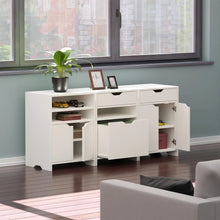 Load image into Gallery viewer, Winsome Wood Nova 3-Pc Storage Cabinet Set in White