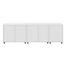 Load image into Gallery viewer, Winsome Wood Halifax 3-Pc Cabinet Set with File Drawer in White 