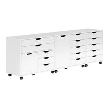 Load image into Gallery viewer, Winsome Wood Halifax 3-Pc Storage Cabinet Set in White