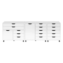 Load image into Gallery viewer, Winsome Wood Halifax 3-Pc Storage Cabinet Set in White