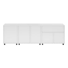 Load image into Gallery viewer, Winsome Wood Halifax 3-Pc Storage Cabinet Set in White