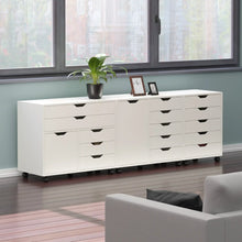 Load image into Gallery viewer, Winsome Wood Halifax 3-Pc Storage Cabinet Set in White