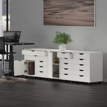 Load image into Gallery viewer, Winsome Wood Halifax 3-Pc Storage Cabinet Set in White