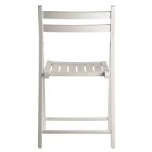 Load image into Gallery viewer, Winsome Wood Robin 4-Pc Folding Chair Set in White