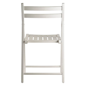 Winsome Wood Robin 4-Pc Folding Chair Set in White