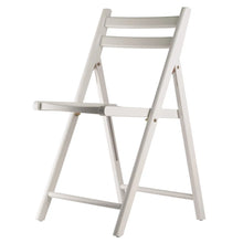 Load image into Gallery viewer, Winsome Wood Robin 4-Pc Folding Chair Set in White