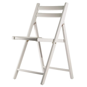 Winsome Wood Robin 4-Pc Folding Chair Set in White