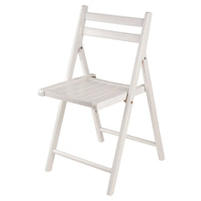 Load image into Gallery viewer, Winsome Wood Robin 4-Pc Folding Chair Set in White