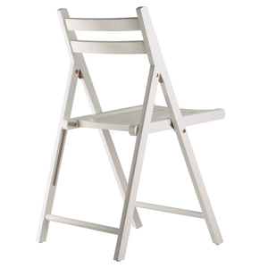 Winsome Wood Robin 4-Pc Folding Chair Set in White