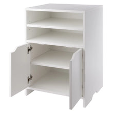 Load image into Gallery viewer, Winsome Wood Nova Open Shelf Storage Cabinet in White