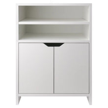 Load image into Gallery viewer, Winsome Wood Nova Open Shelf Storage Cabinet in White