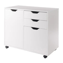 Load image into Gallery viewer, Winsome Wood Halifax Wide Storage Cabinet, 2-Drawer, Filing Cabinet in White