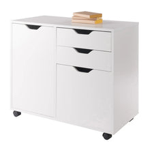 Load image into Gallery viewer, Winsome Wood Halifax Wide Storage Cabinet, 2-Drawer, Filing Cabinet in White