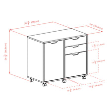 Load image into Gallery viewer, Winsome Wood Halifax Wide Storage Cabinet, 2-Drawer, Filing Cabinet in White