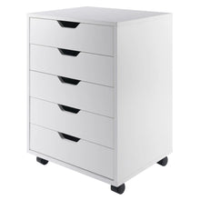 Load image into Gallery viewer, Winsome Wood Halifax 5-Drawer Cabinet in White