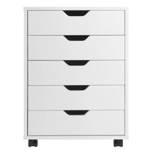 Load image into Gallery viewer, Winsome Wood Halifax 5-Drawer Cabinet in White