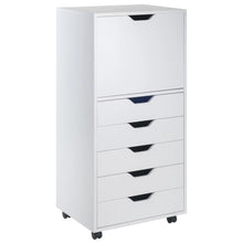 Load image into Gallery viewer, Winsome Wood Halifax Tall Storage Cabinet, 5-Drawer in White