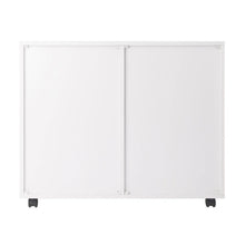 Load image into Gallery viewer, Winsome Wood Halifax Wide 2-Door Storage Cabinet, 4-Drawer in White