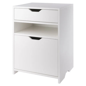 Winsome Wood Nova Filing Storage Cabinet in White