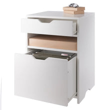 Load image into Gallery viewer, Winsome Wood Nova Filing Storage Cabinet in White