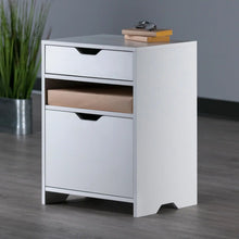 Load image into Gallery viewer, Winsome Wood Nova Filing Storage Cabinet in White