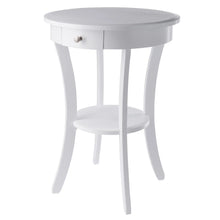 Load image into Gallery viewer, Winsome Wood Sasha Round Accent Table in White