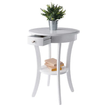 Load image into Gallery viewer, Winsome Wood Sasha Round Accent Table in White