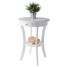 Load image into Gallery viewer, Winsome Wood Sasha Round Accent Table in White