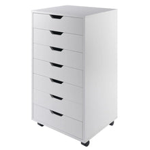 Load image into Gallery viewer, Winsome Wood Halifax 7-Drawer Cabinet in White 