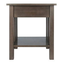 Load image into Gallery viewer, Winsome Wood Stafford Accent Table in Oyster Gray