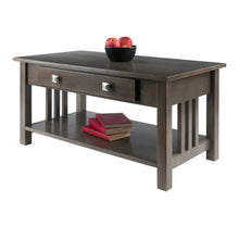 Load image into Gallery viewer, Winsome Wood Stafford Coffee Table in Oyster Gray