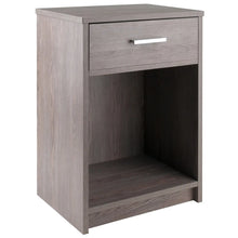 Load image into Gallery viewer, Winsome Wood Rennick Accent Table, Nightstand in Ash Gray