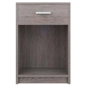 Winsome Wood Rennick Accent Table, Nightstand in Ash Gray