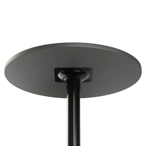 Winsome Wood Tarah Pub Table in Black and Slate Gray