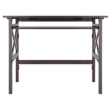 Load image into Gallery viewer, Winsome Wood Xander Foldable Desk in Oyster Gray