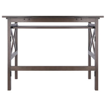 Load image into Gallery viewer, Winsome Wood Xander Foldable Desk in Oyster Gray