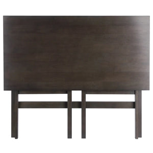 Winsome Wood Xander Foldable Desk in Oyster Gray