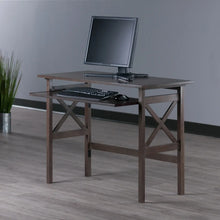 Load image into Gallery viewer, Winsome Wood Xander Foldable Desk in Oyster Gray