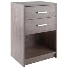 Load image into Gallery viewer, Winsome Wood Molina Accent Table, Nightstand in Ash Gray