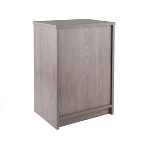 Winsome Wood Molina Accent Table, Nightstand in Ash Gray