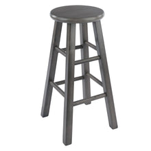 Load image into Gallery viewer, Winsome Wood Ivy Square Leg Counter Stool in Rustic Oyster Gray 