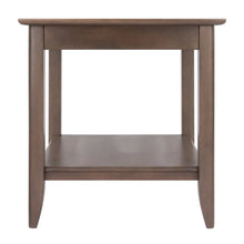 Load image into Gallery viewer, Winsome Wood  Santino Accent Table in Oyster Gray