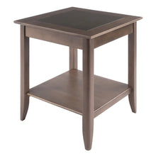 Load image into Gallery viewer, Winsome Wood  Santino Accent Table in Oyster Gray