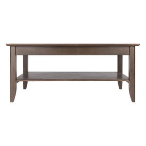 Winsome Wood  Santino Coffee Table in Oyster Gray